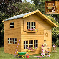 Hallmark - Bramble Cottage Playhouse (8' "x 6' ") Hallmark - Bramble Cottage Playhouse (8'x6')