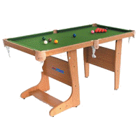 BCE / Riley - 5ft Oakdale Folding Snooker / Pool Table (ST20-5D) BCE / Riley - 5ft Oakdale Folding Snooker / Pool Table (ST20-5D)